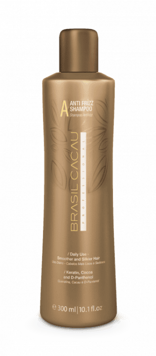 Brasil Cacau Anti Frizz Sampon szulfát, parabén, sodium chlorid és szilikonmentes 300ml