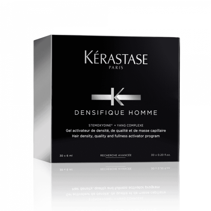 Kérastase Densifique CURE DENSIFIQUE HOMME Hajsűrűség megőrző program Férfiaknak 30x6ml