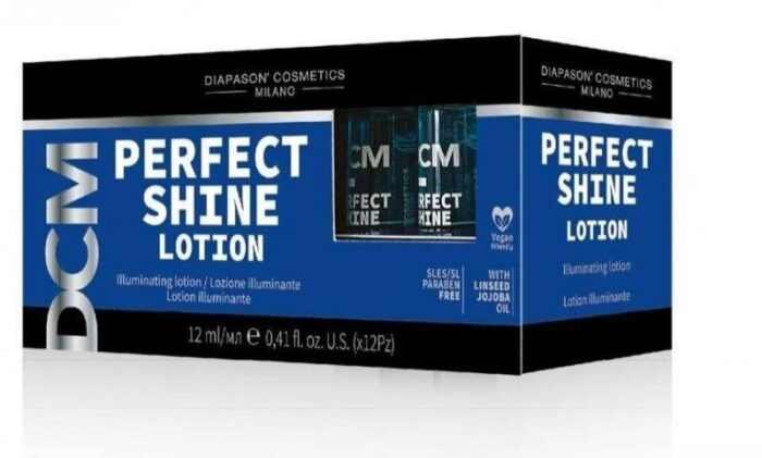 Diapason DCM Perfect Shine Lotion Ampulla Regeneráló ampullák minden hajtípusra 12x12ml
