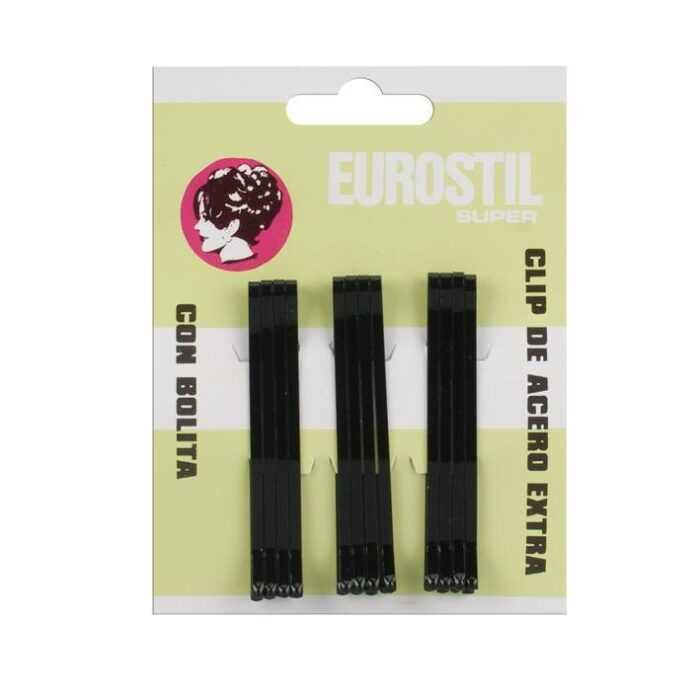 Eurostil Hullámcsat 5 1605/50 Fekete