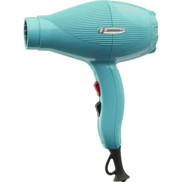 Gamma Piú Hajszárító E-T.C. Light Turbo Compressor Tormalionic Caribi Zöld Fényes