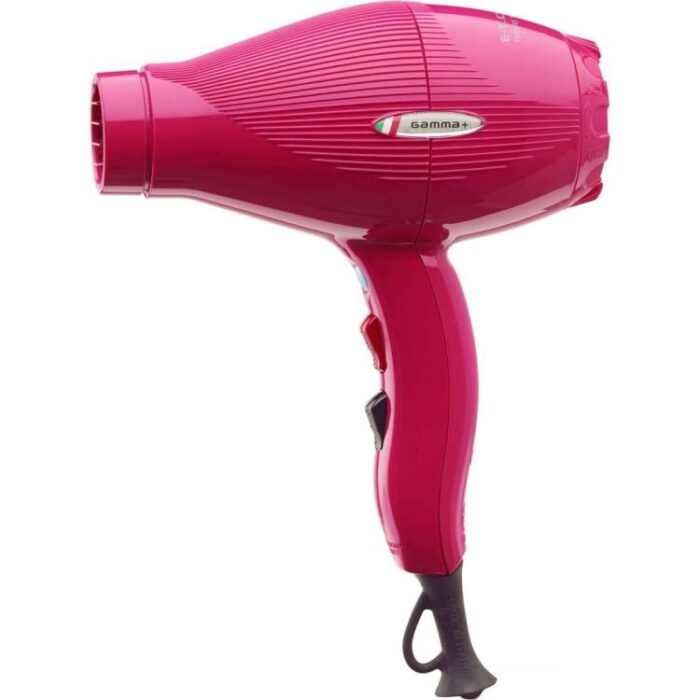 Gamma Piú Hajszárító E-T.C. Light Turbo Compressor Tormalionic Fucsia Hollywood Fényes