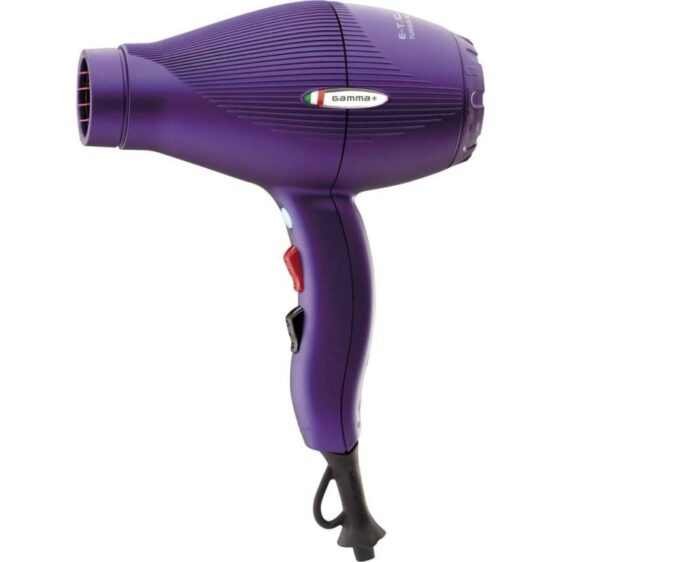 Gamma Piú Hajszárító E-T.C. Light Turbo Compressor Tormalionic Violet Matt