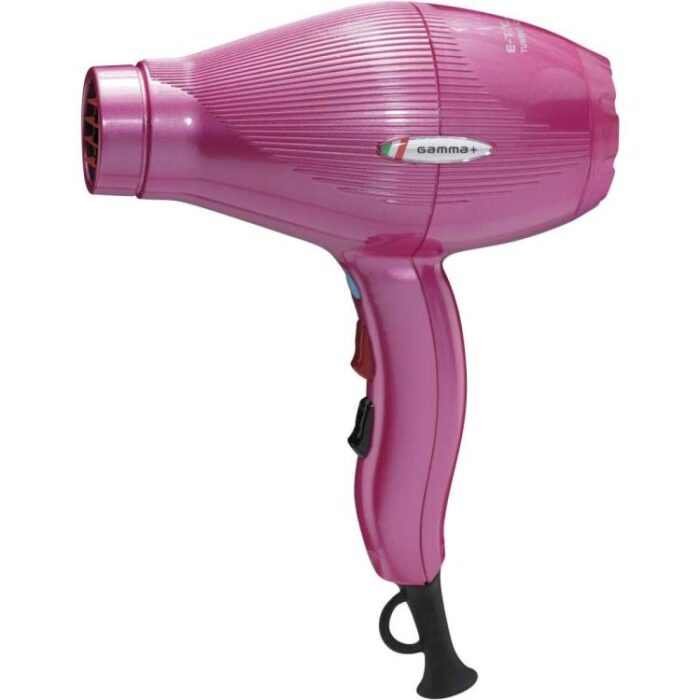 Gamma Piú Hajszárító E-T.C. Light PREMIUM Turbo Compressor Tormalionic Rosa/Pink Fényes