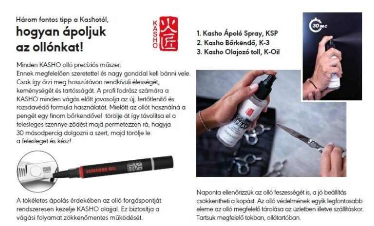 Kasho Olajozó Toll
