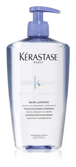 Kérastase Blond Absolu BAIN LUMIÉRE Hidratáló, hamvasító sampon szőkített hajra  500ml