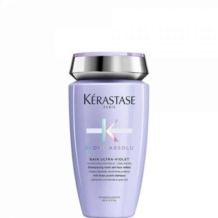 Kérastase Blond Absolu BAIN ULTRA-VIOLET  Sárgás árnyalatot semlegesítő sampon   250ml