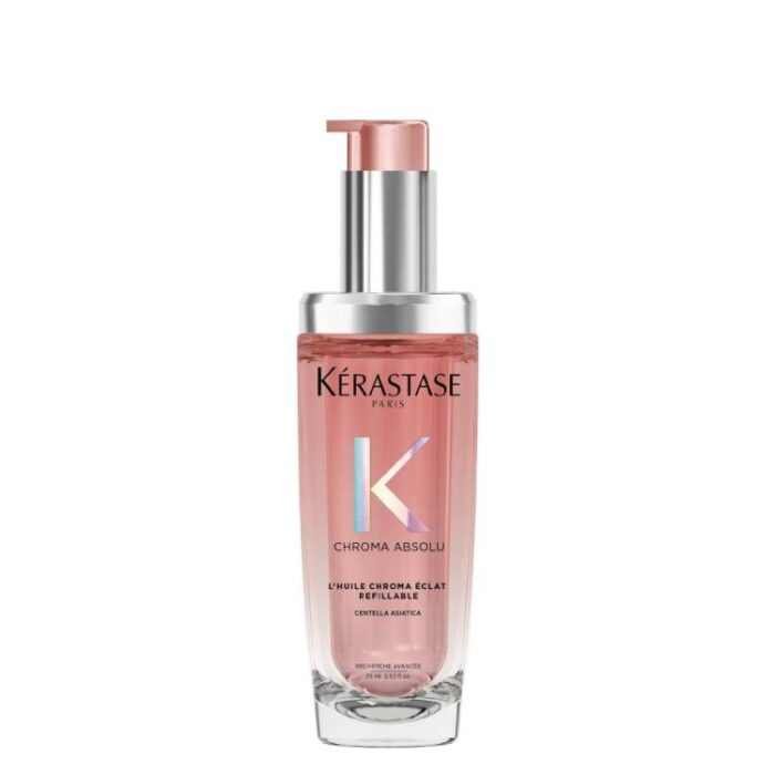Kérastase CHROMA ABSOLU L’HUILE CHROMA ÉCLAT Olaj a fénylő festett hajért UTÁNTÖLTHETŐ 75ml