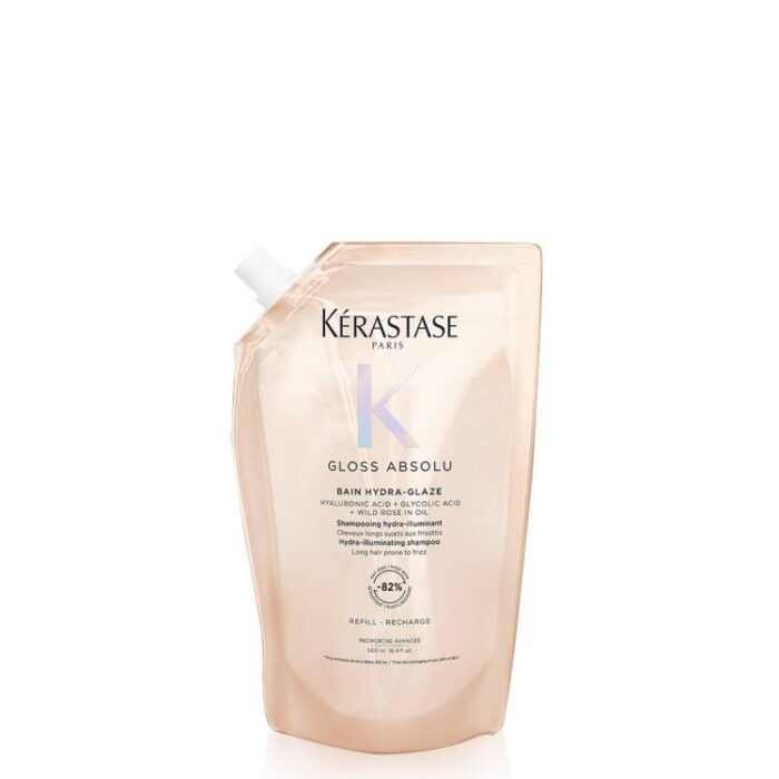 Kérastase Gloss Absolu BAIN HYDRA - GLAZE Utántöltő  Hidratáló és fényfokozó hatású sampon 500ml