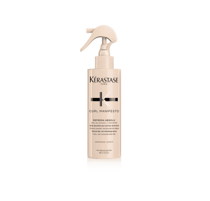 Kérastase Curl Manifesto  REFRESH ABSOLU Frissítő spray Hullámos, Göndör, Afro hajra 190ml