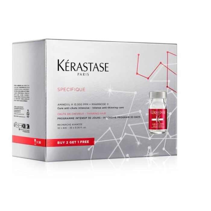 Kérastase Spécifique CURE AMINEXIL Intenzív fejbőrápoló program hajhullásra AKCIÓS SZETT 30x6ml