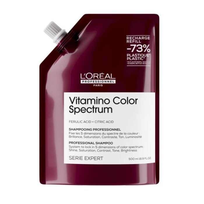 L’Oréal Professionnel Serie Expert Vitamino Color Spectrum Sampon utántöltő 500ml