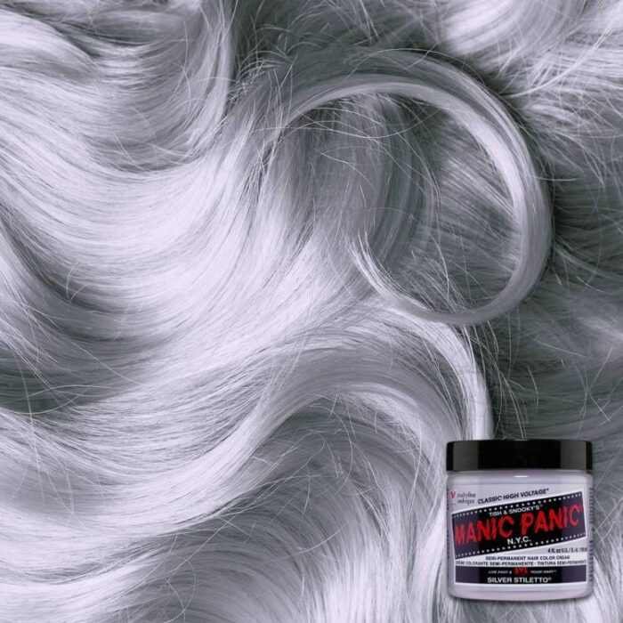 Manic Panic hajszínező Silver Stiletto