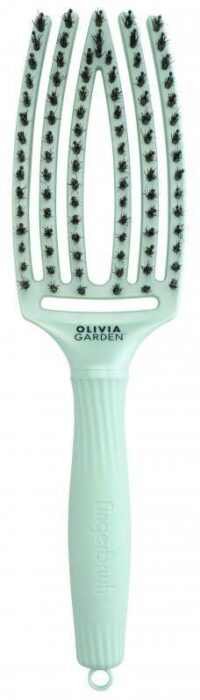 Olivia Garden Hajkefe Fingerbrush Combo M Arctic Teal