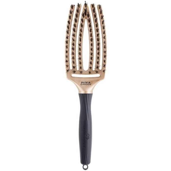 Olivia Garden Hajkefe Fingerbrush Combo M Green Emerald