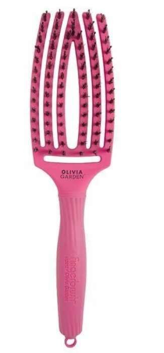 Olivia Garden Hajkefe Fingerbrush Combo M Hot Pink