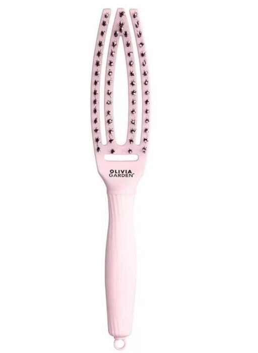 Olivia Garden Hajkefe Fingerbrush Combo S Pastel Pink