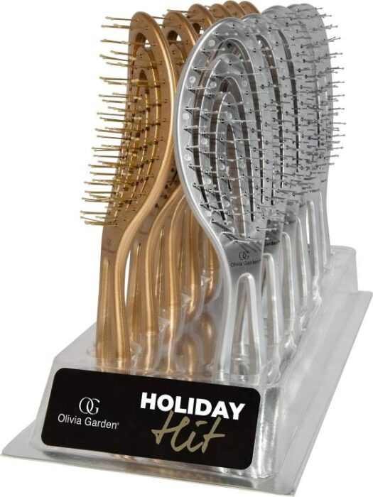 Olivia Garden Hajkefe Szett 12db-os Holiday 2023 Gold