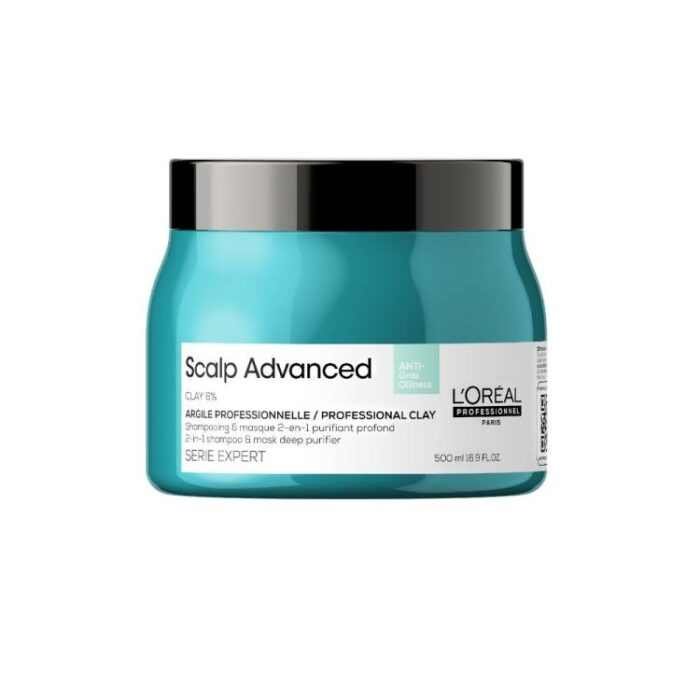 L’Oréal Professionnel Serie Expert Scalp Advanced 2in1 Zsírosodás elleni sampon és pakolás 500ml