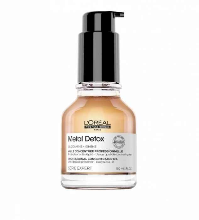 L’Oréal Professionnel Serie Expert Metal Detox Fémrészecskék lerakódásától védő olaj 50ml