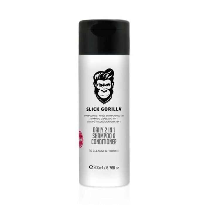 Slick Gorilla Mindennapos használatra 2 az 1-ben Sampon és Kondicionáló 200ml