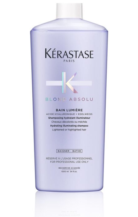 Kérastase Blond Absolu BAIN LUMIÉRE Hidratáló hamvasító sampon szőkített hajra 1000ml