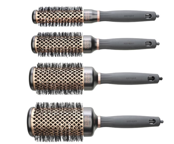 Olivia Garden Expert Blowout Heat Copper & Grey 4 darabos Hajkefe Szett