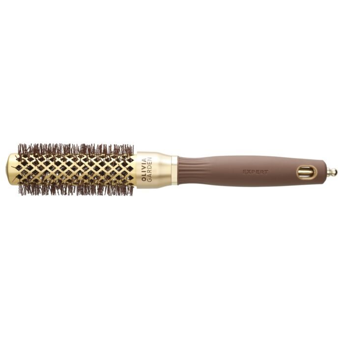 Olivia Garden Expert Blowout Shine Gold & Brown Hajkefe 25