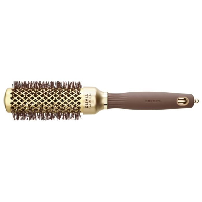 Olivia Garden Expert Blowout Shine Gold & Brown Hajkefe 35