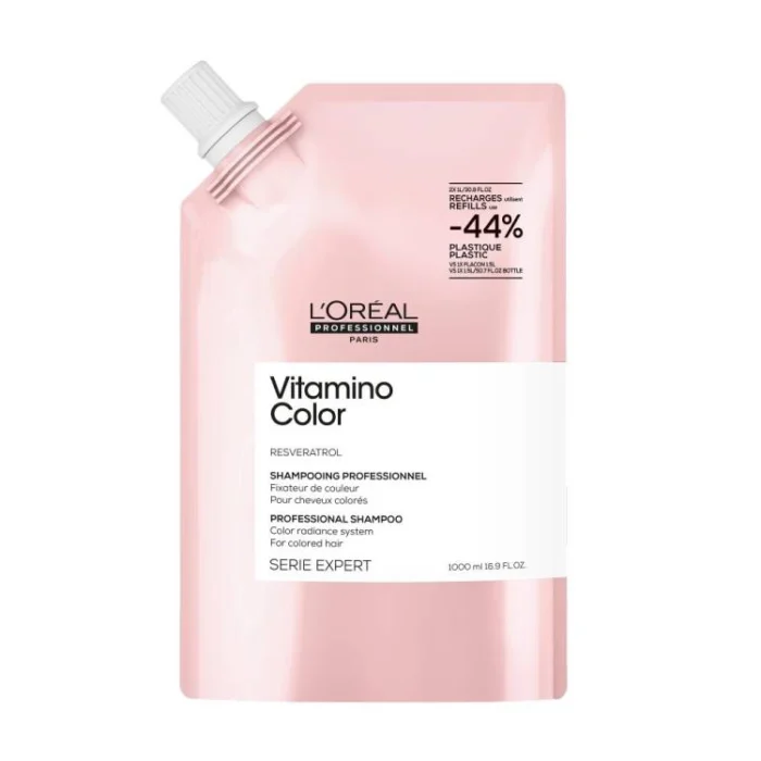 L’Oréal Professionnel Serie Expert Vitamino Color Sampon festett hajra Utántöltő 1000ml