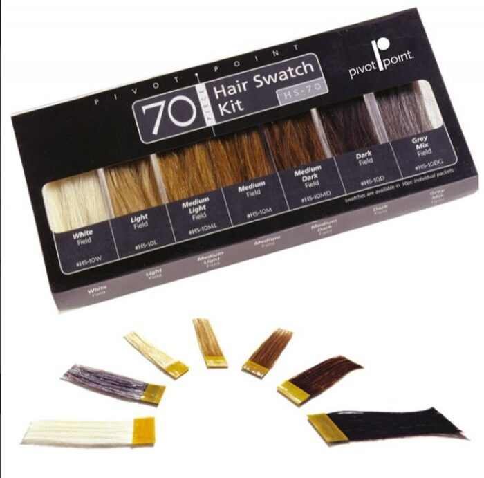 Pivot Point Hair Swatch Kit 70 Darabos próbatincs készlet