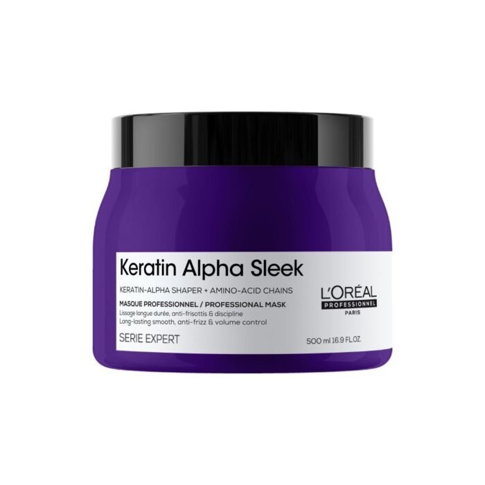 L’Oréal Professionnel Serie Expert Keratin Alpha Sleek Pakolás 500ml