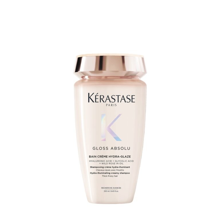 Kérastase Gloss Absolu BAIN CRÉME HYDRA – GLAZE Hidratáló sampon vastag szálú szöszösödő hajra 250ml