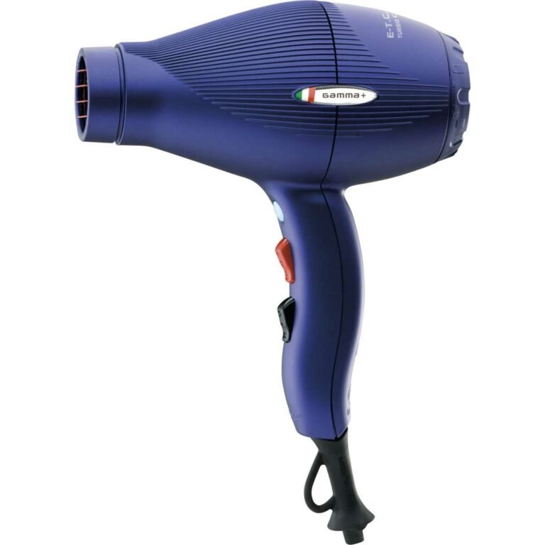 Gamma Piú Hajszárító E-T.C. Light PREMIUM Turbo Compressor Tormalionic Kék Matt