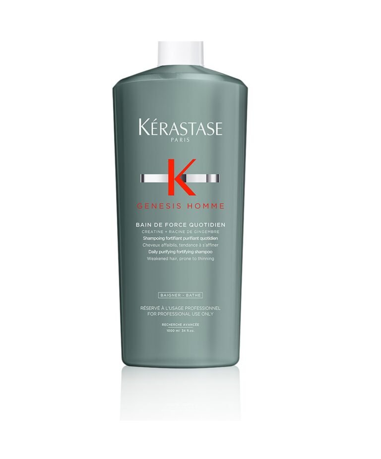 Kérastase Genesis Homme BAIN DE FORCE QUOTIDIEN Sampon Elvékonyodásra hajlamos hajra 1000ml