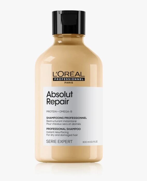 L’Oréal Professionnel Serie Expert Absolut Repair Protein + Omega-9 Sampon igénybevett hajra 300ml