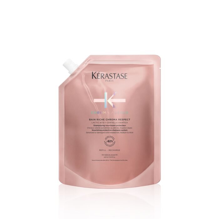 Kérastase Chroma Absolu BAIN RICHE CHROMA RESPECT Színvédő tápláló sampon Utántöltő 500ml