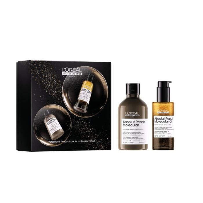 L’Oréal Professionnel Serie Expert Absolut Repair Molecular Ajándékszett Duo