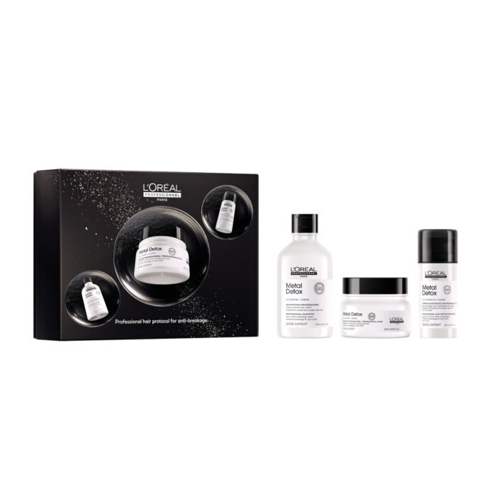 L’Oréal Professionnel Serie Expert Metal Detox Ajándékszett Trio